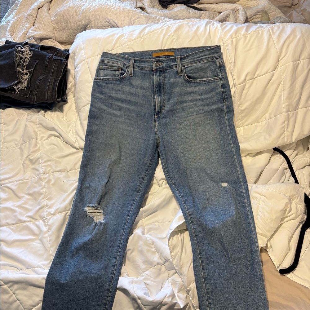 Joe’s Jeans High Rise Straight Leg Jeans - Picture 2 of 6
